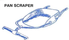 O/On3/On30 1/48 WISEMAN MODEL SERVICES FSH-303 HORSE DRAWN PAN SCRAPER KIT