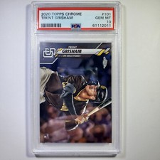 Trent Grisham - 2020 Topps Chrome - Base #101 - PSA 10 GEM MINT