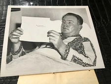 #MISC4333 vintage MLB baseball wire photo - 1953 JOHNNY MIZE - NY YANKEES