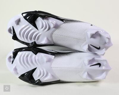 Nike Vapor Edge Speed 360 White Black Football Cleats Size  display picture 1