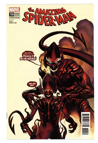 Amazing Spider-Man #799-2nd Print NM 9.4 2020  Stuart Immonen Variant Cover