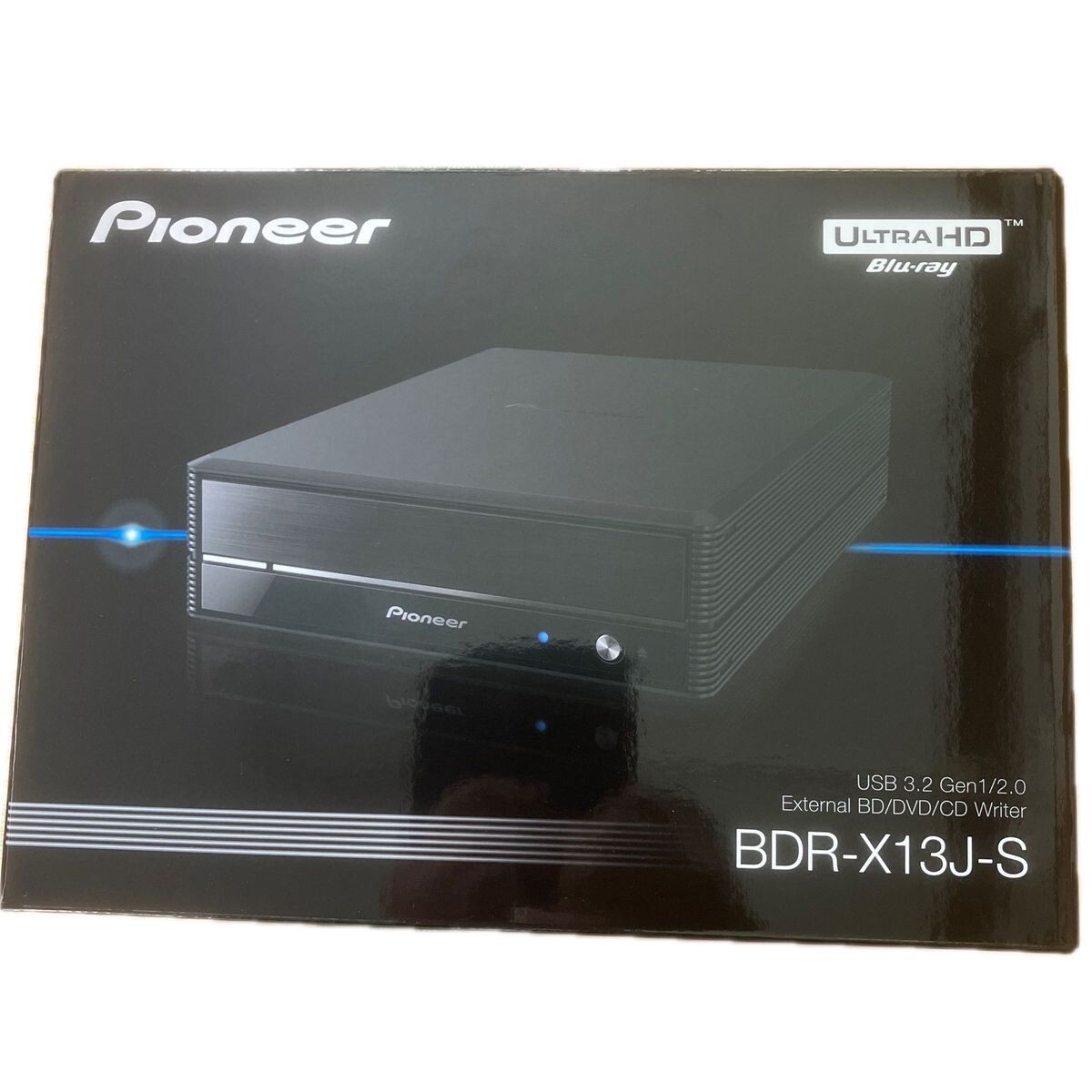 Pioneer BDR-X13J-S 5 inch external BD drive Windows11 UHD BD 