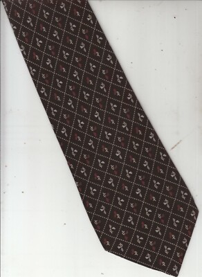 Vintage Tie-Tino Cosma-Authentic-100% Silk-Made In Italy-V8-Men's Tie