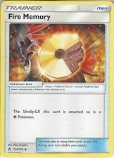 123/156 Fire Memory Uncommon: Pokemon Trading Card Game SM-05 Ultra Prism