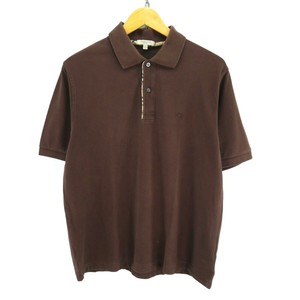 burberry polo mens brown