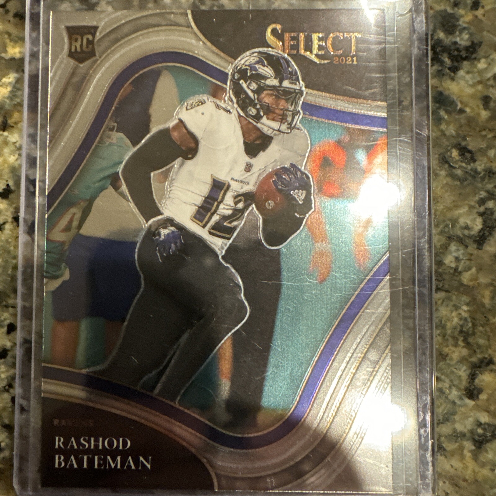2021 Panini Select - Field Level #355 Rashod Bateman (RC)