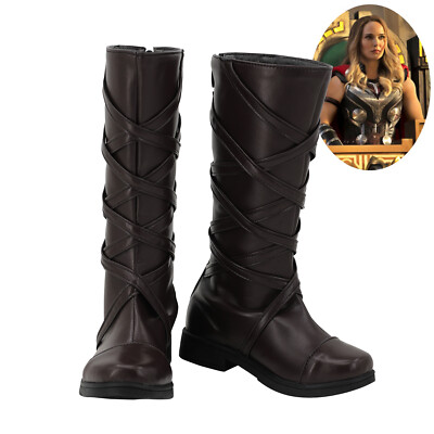 Female Thor Shoes Marvel Future Fight Cosplay Boots