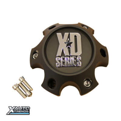 KMC XD Series 796 797 798 Matte Black 6 Lug Wheel Rim Center Cap 309B114.3-6H