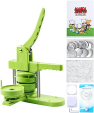 Button Maker Machine, 75Mm 3 Inch DIY Pin Button Maker Press Machine Kit, Badge
