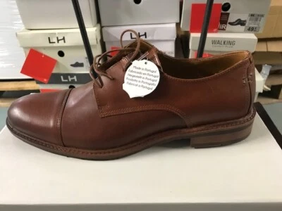 Chaussures à Lacets Marron Cuir Derbies Brimstone - Photo 1/3