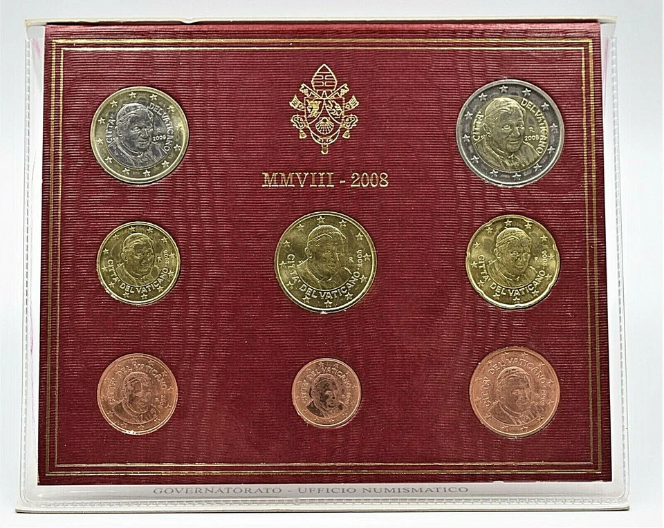 Vatican 2008 - UNC Euro Coinset - Image 2 of 3