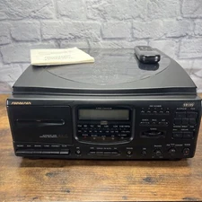 Vintage Soundesign CD Cassette Radio Stereo System Model 6675ABA