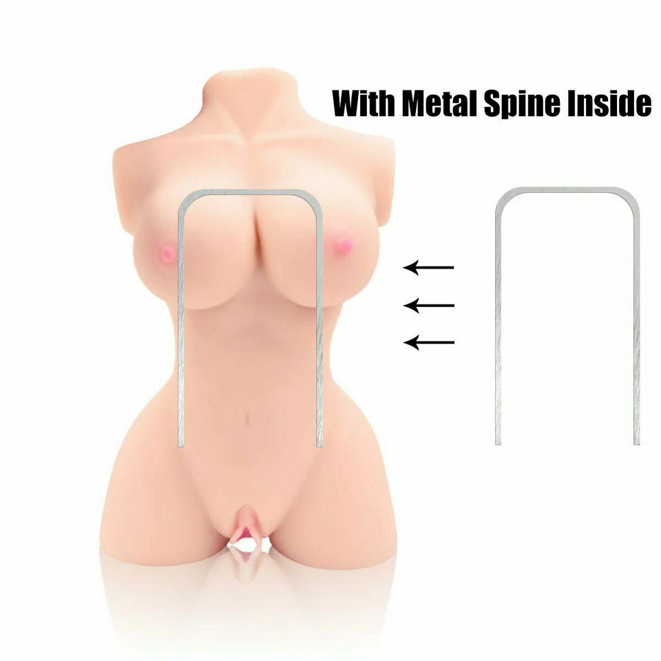 Male-Realistic-Size-Soft-Silicone-Sex-Doll-Adult-Love-Torso-Doll for Men 玩具 — 第 4/4 张图片