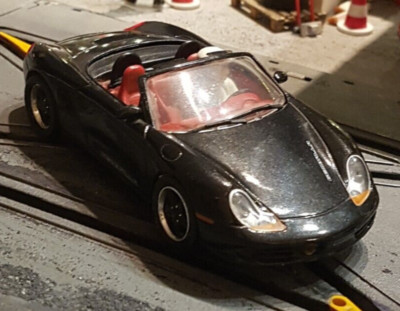 Porsche Boxster, mit Video, Cartrix, Uni- Schleifer, Hecklicht 1/32, Sidewinder