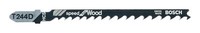 Bosch ZubehöR T 244 D Speed For Wood StichsäGeblatt - 100Er-Pack - 2608637881