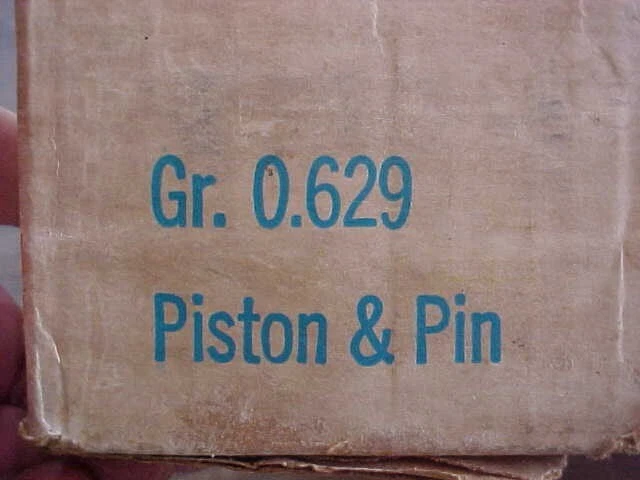 2 1957 - 61 GM Chevrolet Corvette 283 motor pistão e pino assy 3860407 3859167 - Imagem 3 de 4