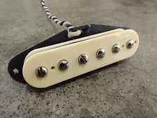 916 Pickups - Stratocaster P-90  BRIDGE.  Chose Alnico grade and Bobbin Color.