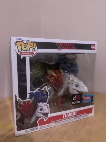 FUNKO POP! D20 included NYCC Dungeons & Dragon Tiamat 846 2021 Fall Convention