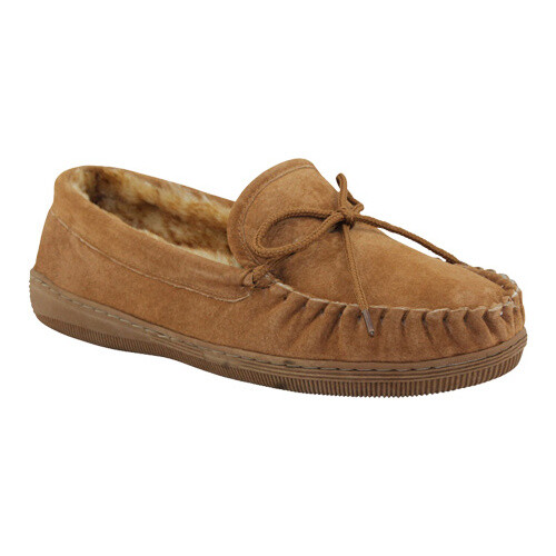 Lamo Men's Moccasin Men's Shoes, black 