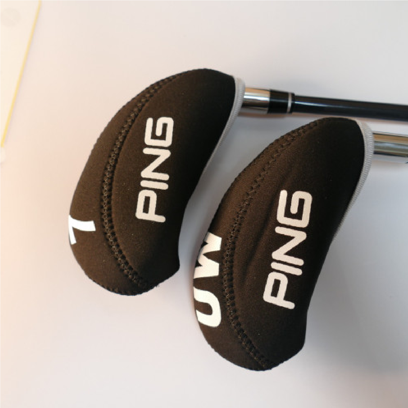 [10 pcs *] PING Golf Iron Club Head Cover Black Neoprene eBay