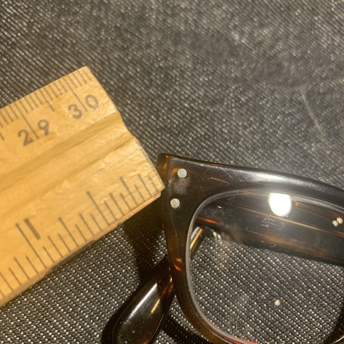 Vintage USA UNBRANDED Optical TART STYLE Depp FDR Keyhole Eyeglasses Frames 46 - Picture 23 of 23