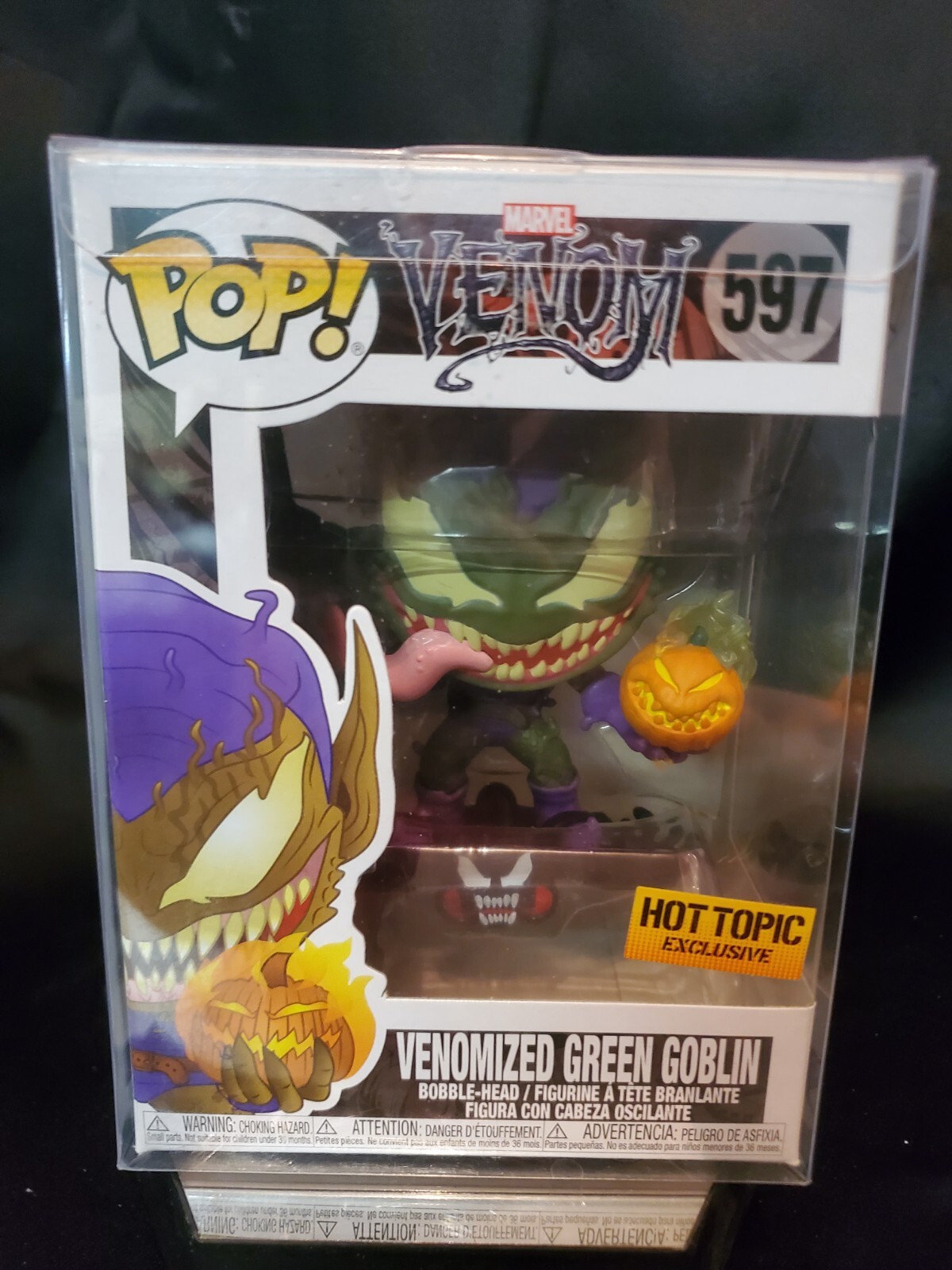Funko Pop! Vinyl: Marvel - Venomized Green Goblin #597 Hot Topic Exclusive