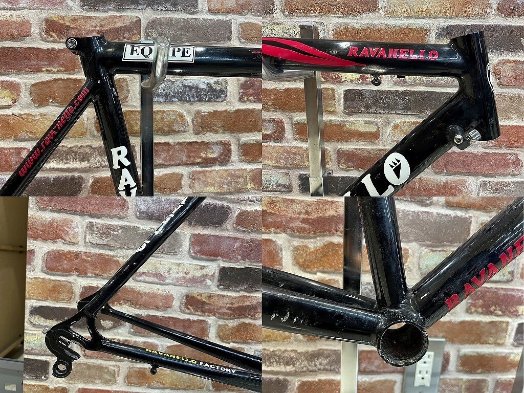 RAVANELLO EQUIPE Road Bike Frame – Size 520mm – Handmade
