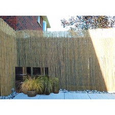 Natural Reed Fence Privacy Screening Panel Garden Backyard Patio Decoration 4m