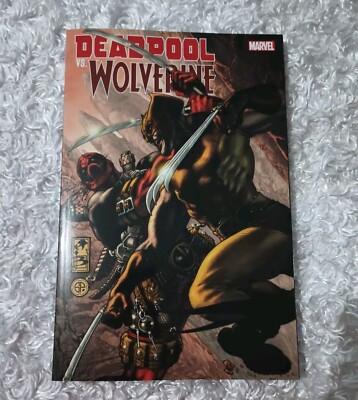 Marvel Deadpool Vs Wolverine Graphic Novel  Comic Book Unread Good Condition 