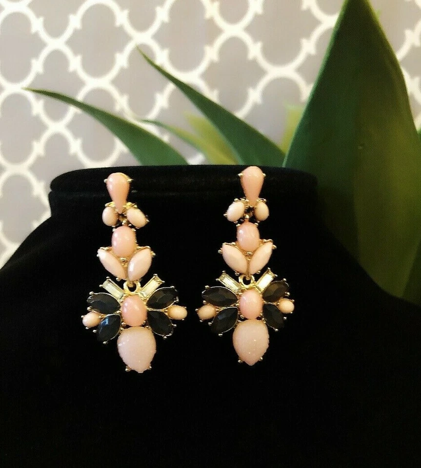 Pendientes araña Lee By Lee Angel para mujer color mutli cabujón nuevos con etiquetas 49 rosa Foto 2 de 4