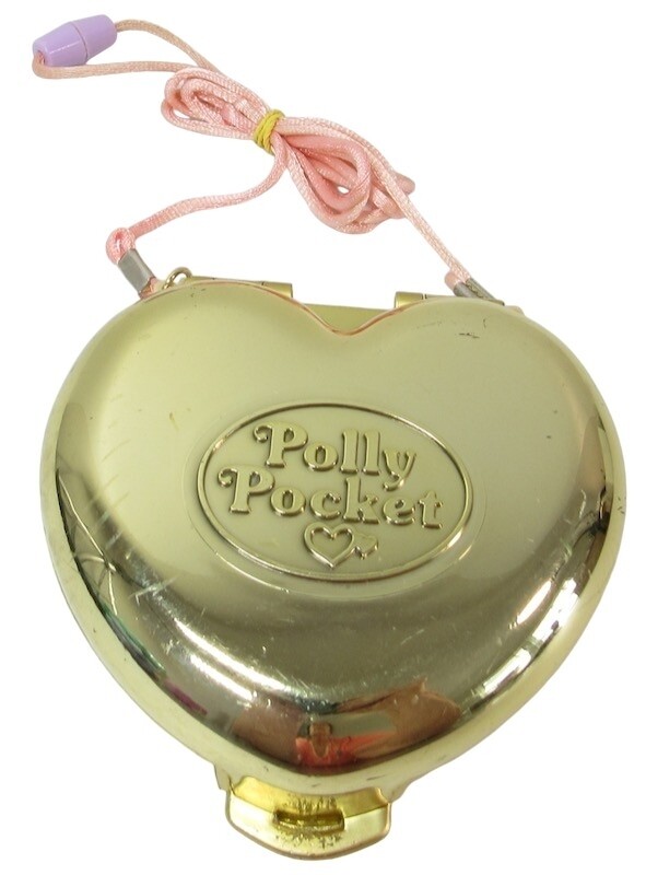 Polly Pocket 1989 Polly's Party Purse Compact Vintage