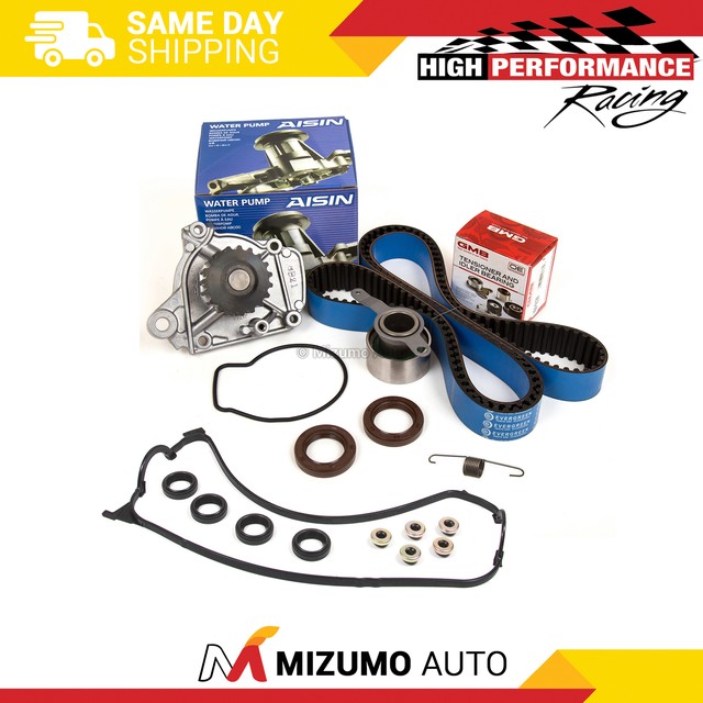 Timing Belt Kit Water Pump Valve Cover Gasket Fit 9295 Honda Civic 1.6