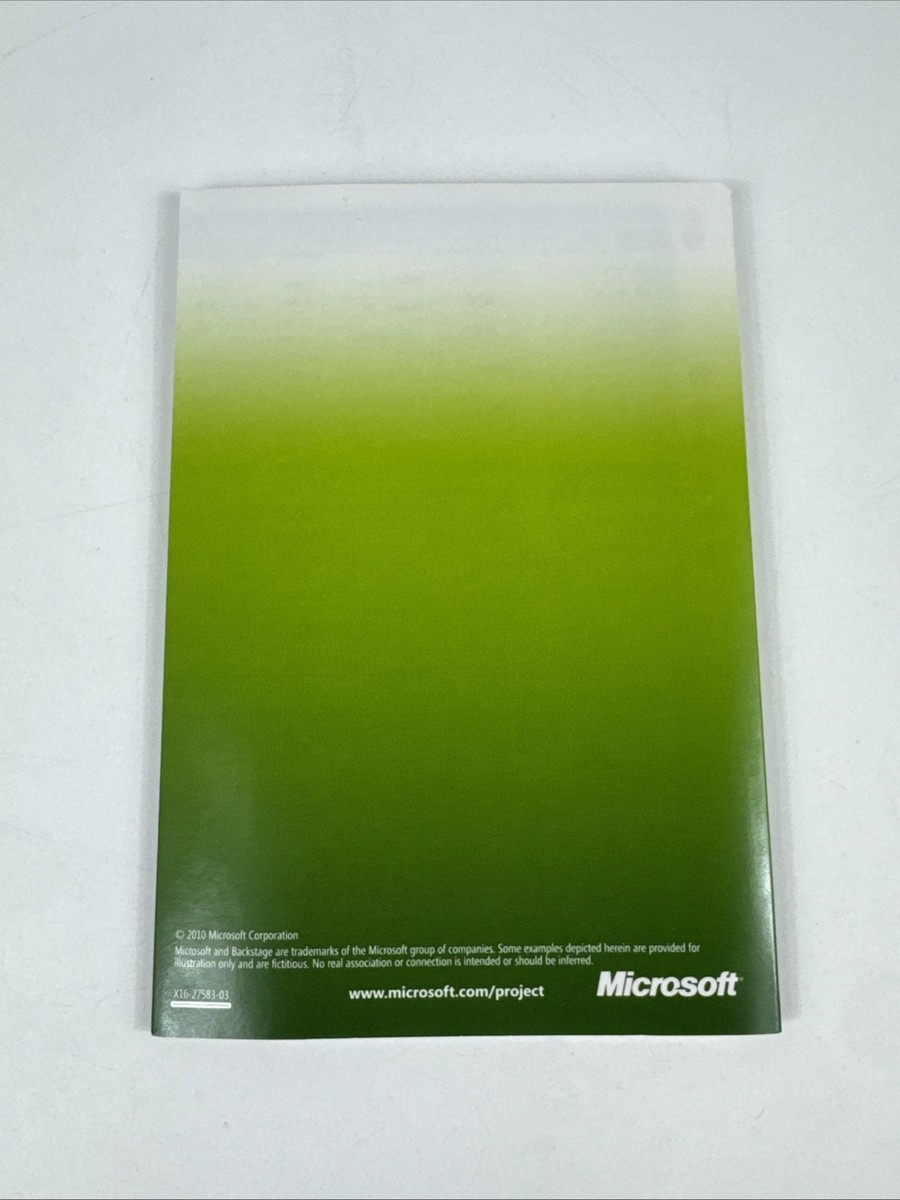Microsoft Project Standard 2010 DVD版 Microsoft Project Standard Service Pack 1 64-Bit (2010, DVD