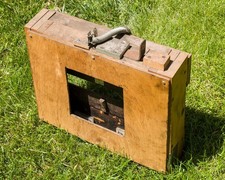 Mechanical Curtain Shutter Lenticular Prism for Large Format 3D Camera