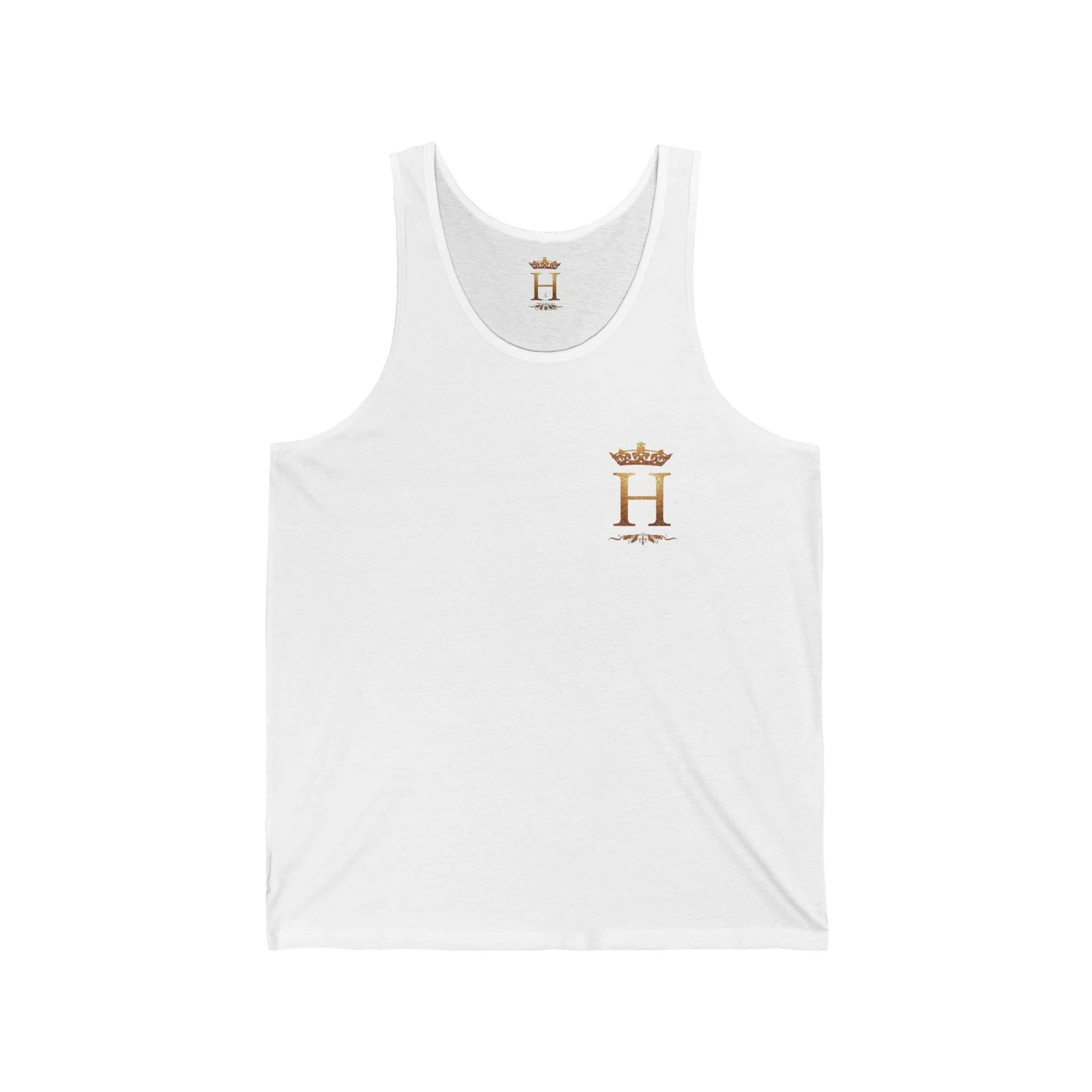 Crowned Initial Unisex Tank Top, Casual Summer Wear, Gift for Him
Opens in a new window or tab