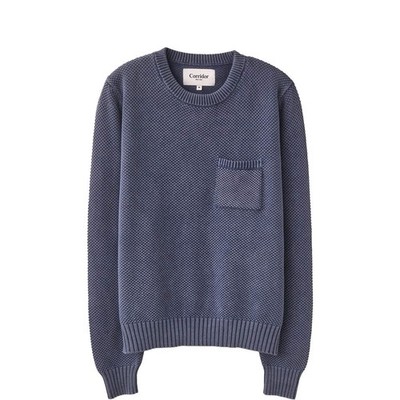 Corridor Pocket Crewneck Navy