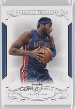 2013-14 Panini National Treasures 17/99 Andre Drummond #24 4j4
