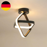 Goeco Deckenlampe Flur Led, Deckenleuchte 24W 2700LM, Deckenbeleuchtung Lampen D