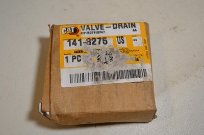GENUINE CAT Valve Drain 141-8275 Caterpillar