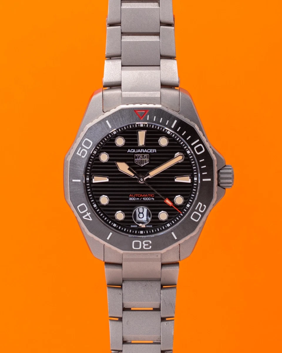 TAG Heuer Aquaracer Titanium Case Analog Wristwatches for sale | eBay
