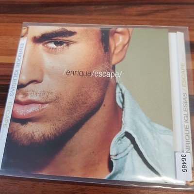 ENRIQUE IGLESIAS escape EX/EX (CD Album, Rock, Interscope)