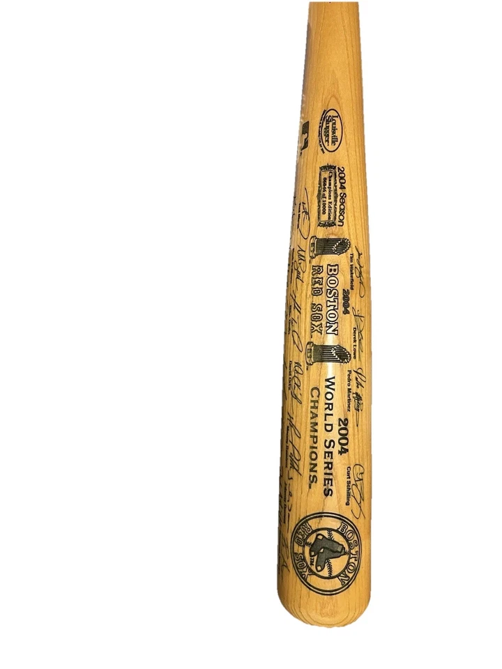 2004 Red Sox World Series Champs - Champions edition Signed Bat #6046 of 10,000 - Image 2 of 4