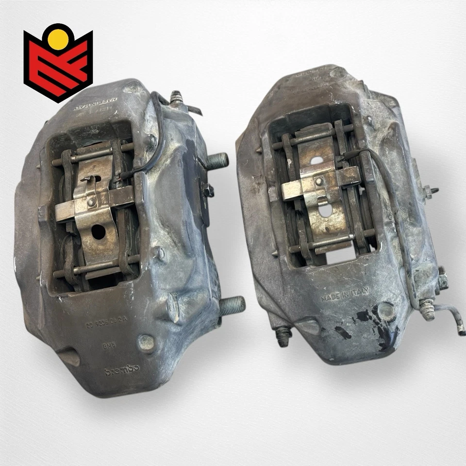 Pinzas de freno delanteras Porsche Cayenne 2004-2010 BREMBO Audi Q7 VW Touareg Foto 4 de 4