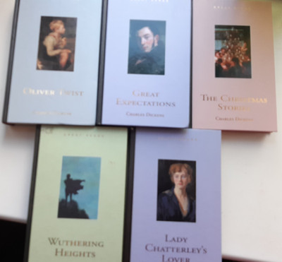 Great Reads Book Collection, 5 Books Bundle. Dickens, E Bronte, D H Lawrence