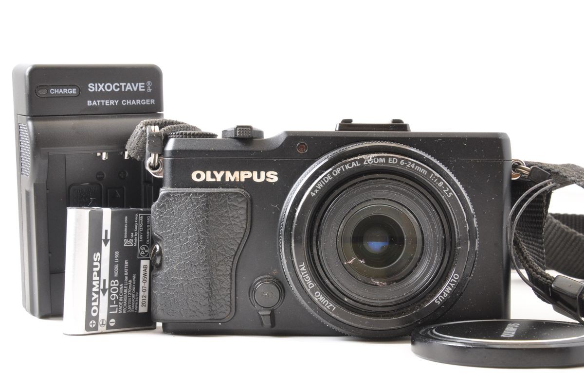 Olympus Stylus XZ-2 12.0MP Digital Camera - Black for sale online