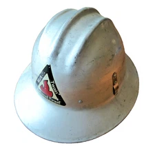 Vintage E.D. Bullard Hard Boiled  Aluminum Hat U.S National Forest Service Parks