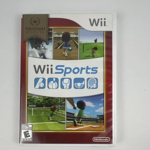 New ListingNintendo Wii Sports Nintendo Selects Edition Game Case Manual Multiplayer