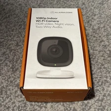 Alarm.com ADCV523 WiFi Indoor HDR Security Camera w/ IR Night Vision NEVER USED