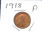 1918 (P) Lincoln Penny