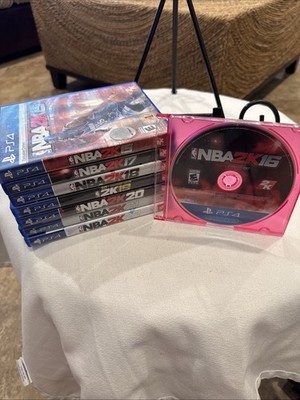NBA 2K22 2K21 2K20 2K19 2K18 2K17 2K16 2K15 Lot! (Sony Playstation 4) PS4 MINT!